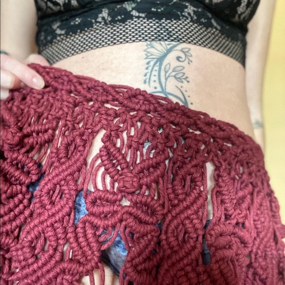 Handmade Macramé GoodVibeGoda Skirt - Picture 8 of 13